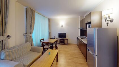 Купить ID6339 Двухкомнатная квартира в апарт - отеле Атриум Бич в Болгарии