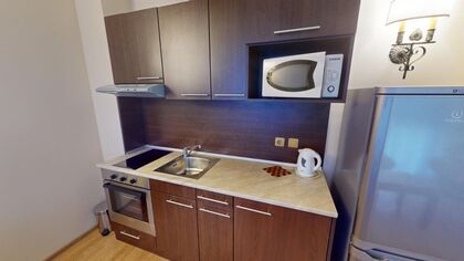 Купить ID6339 Двухкомнатная квартира в апарт - отеле Атриум Бич в Болгарии