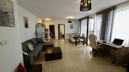 Купить ID7303 Трехкомнатная квартира с видом на море в ЖК Топ в Болгарии