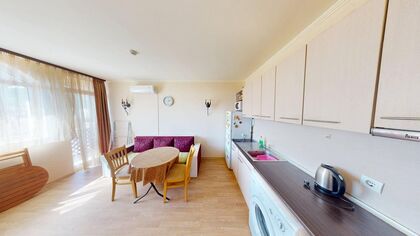 Купить ID7405 Двухкомнатная квартира с видом на море вапарт - отеле Атриум Бич в Болгарии