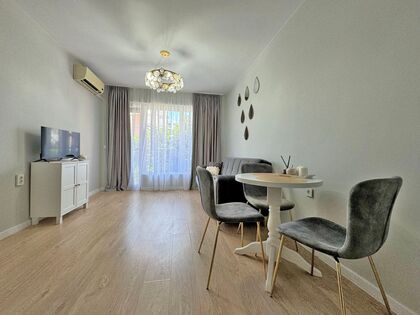 Купить ID6569 Двухкомнатная квартира в жилом комплексе Aqua Blue Apartments в Болгарии