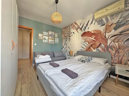 Купить ID7385 Двухкомнатная квартира с панорамным видом на море в ЖК Privilege Fort Beach в Болгарии