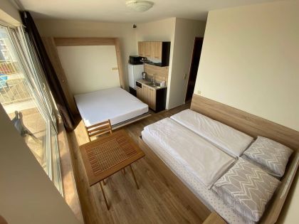 Купить ID7527 Квартира - студия с панорамным видом на море в ЖК Crown Fort Club в Болгарии