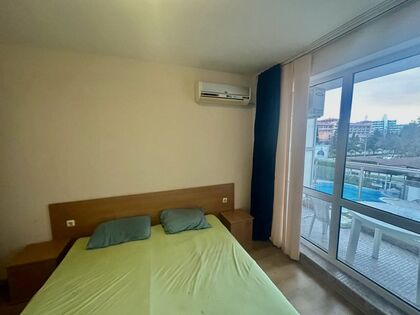 Купить ID7550 Двухкомнатная квартира с мебелью в ЖК Флорес Парк в Болгарии