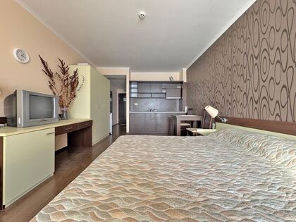 Купить ID7569 Квартира - студия с видом на море в апарт - отеле Grand Hotel Sveti Vlas в Болгарии