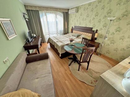 Купить ID7571 Просторная студия с видом на море в апарт - отеле Grand Hotel Sveti Vlas в Болгарии