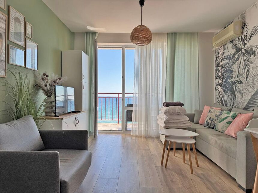 ID7385 Двухкомнатная квартира с панорамным видом на море в ЖК Privilege Fort Beach