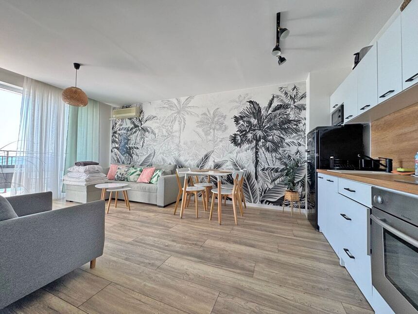 ID7385 Двухкомнатная квартира с панорамным видом на море в ЖК Privilege Fort Beach